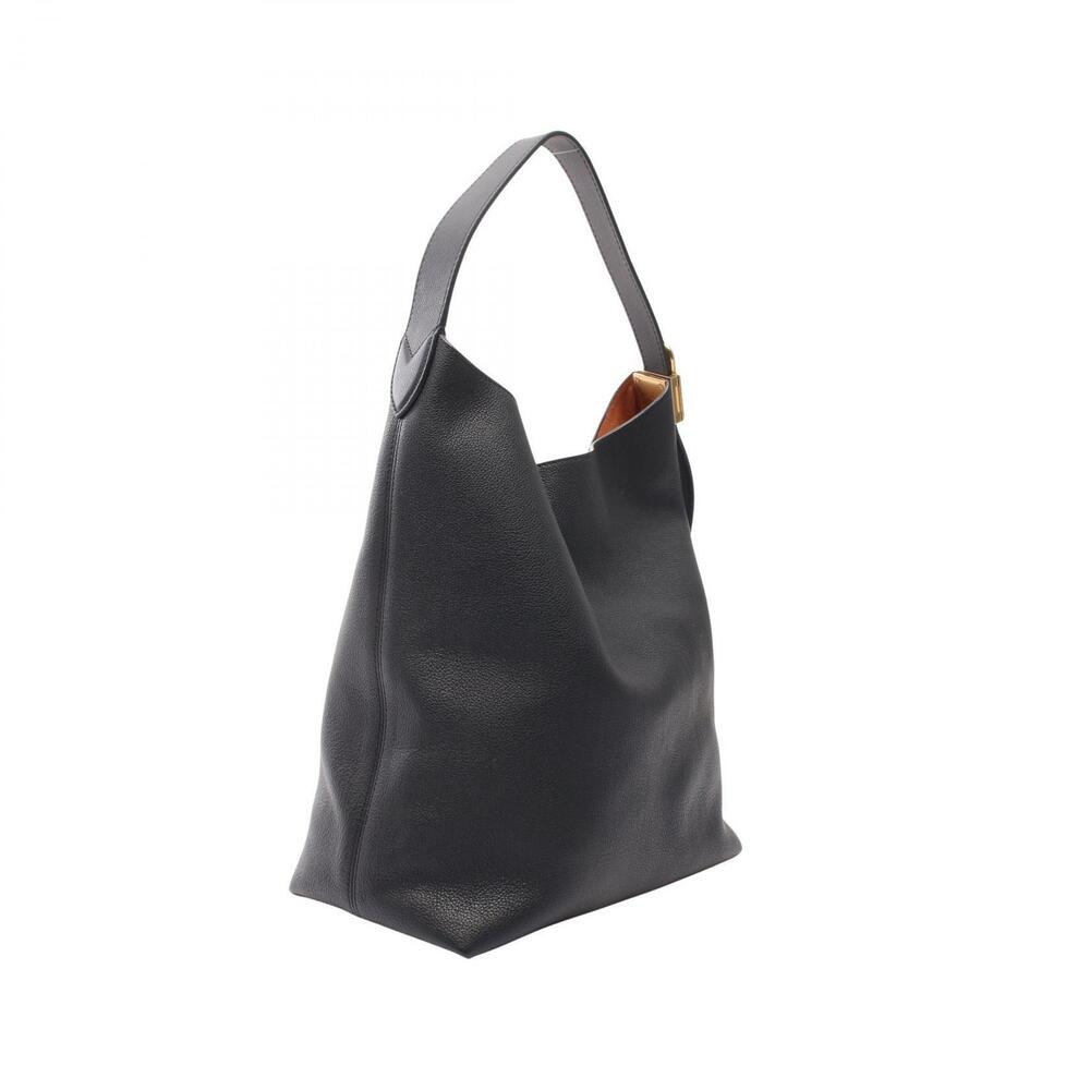 Louis Vuitton Lowkey Hobo Leather Shoulder Bag Black